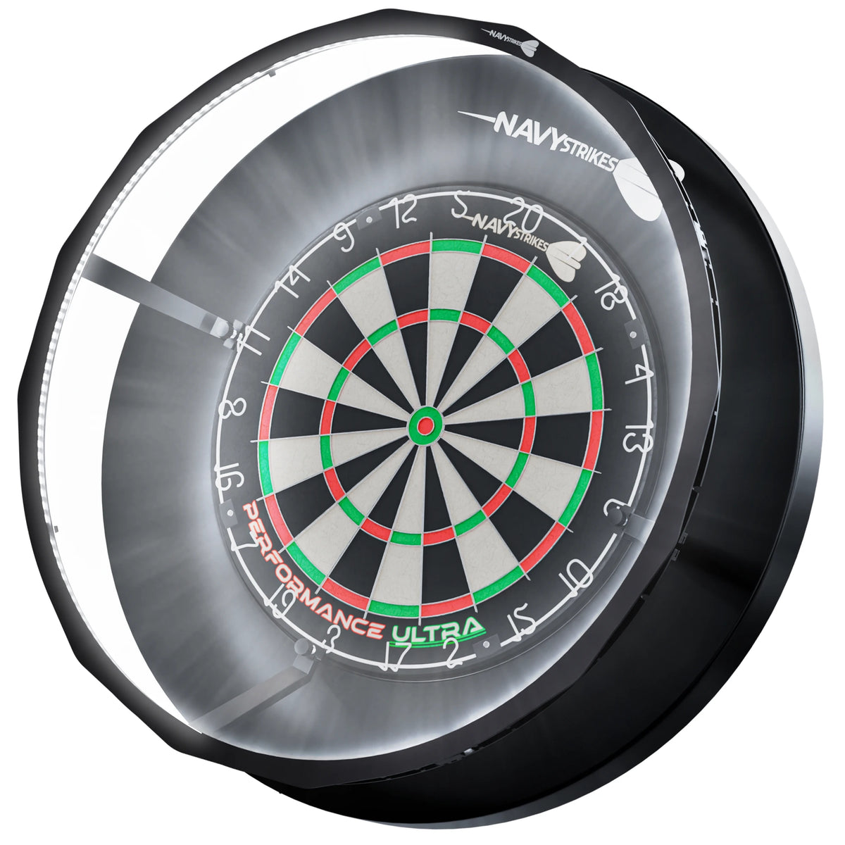 Navy Strikes Dartbord Verlichting - 360 graden LED Surround Ring - Dimbaar - 120 LEDs