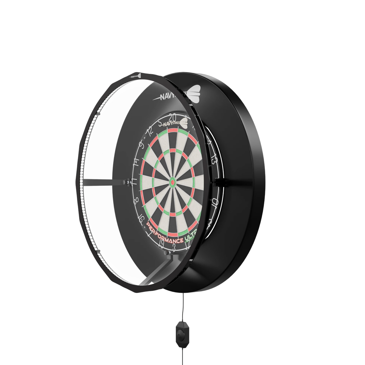 Navy Strikes Dartbord Verlichting - 360 graden LED Surround Ring - Dimbaar - 120 LEDs