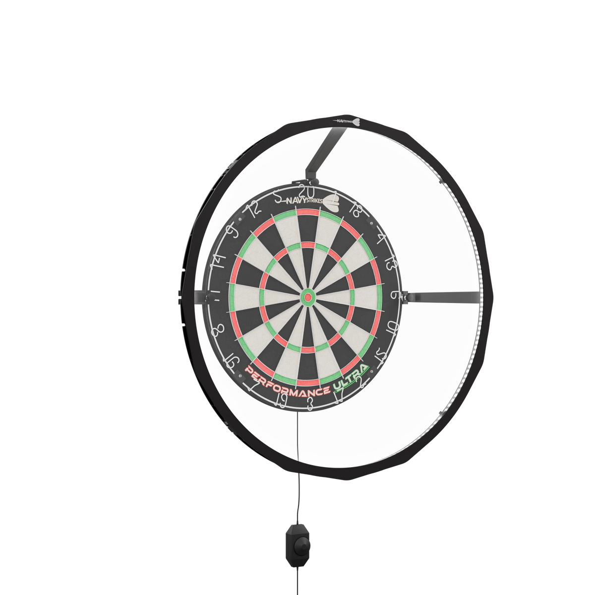 Navy Strikes Dartbord Verlichting - 360 graden LED Surround Ring - Dimbaar - 120 LEDs