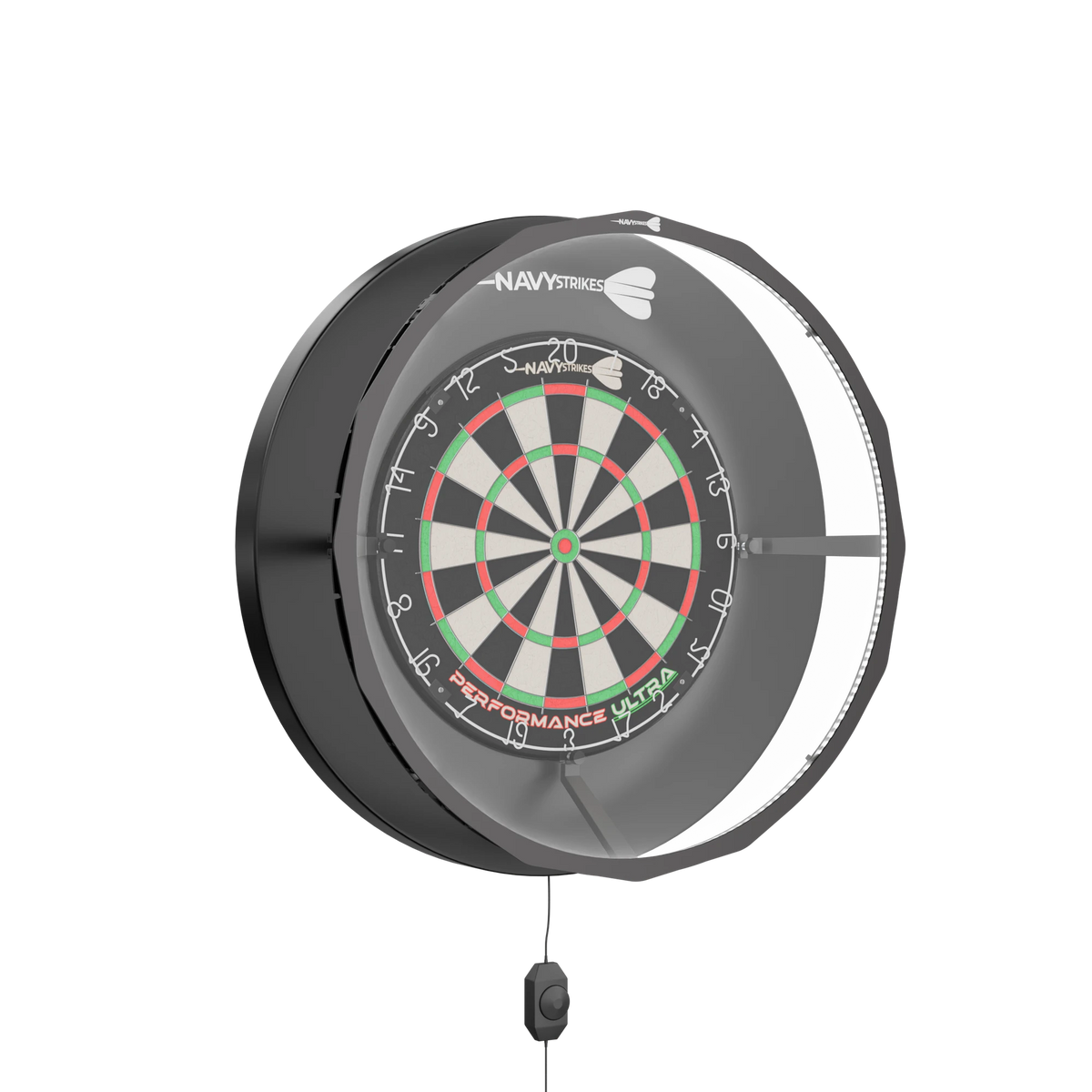 Navy Strikes Dartbord Verlichting - 360 graden LED Surround Ring - Dimbaar - 120 LEDs