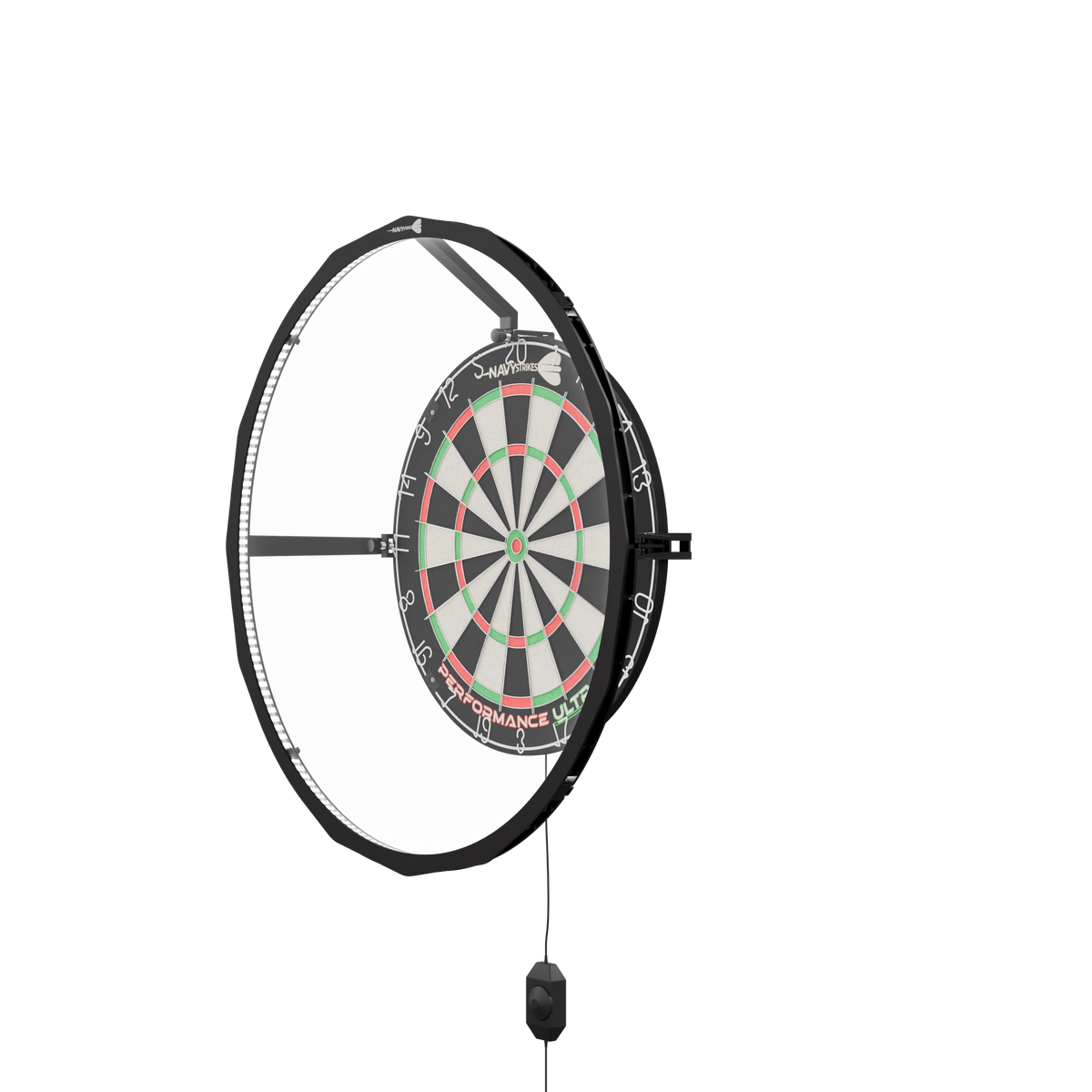 Navy Strikes Dartbord Verlichting - 360 graden LED Surround Ring - Dimbaar - 120 LEDs